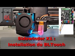 Installation du BLTouch sur la Sidewinder X1