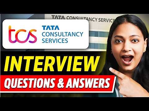 TCS Interview Questions & Answers | How To Clear TCS NQT Interview as a Fresher in 2025