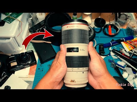 How to Clean lens Canon 70-200mm F2.8 II