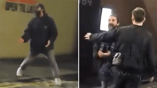 Moment Hollywood star Shia LaBeouf squares up to men outside Edinburgh pub