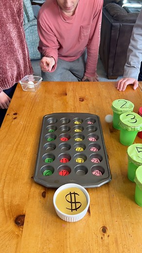 6.9K views · 365 reactions | Cupcake Ping Pong Challenge  Mom, kids, and family play funny DIY ping pong table game for prizes in cups. Perfect game for your family gatherings. This video was produced by Little Bros, Network Media, and Benson Bros. (For entertainment purposes only) | Aaron’s Family | Facebook