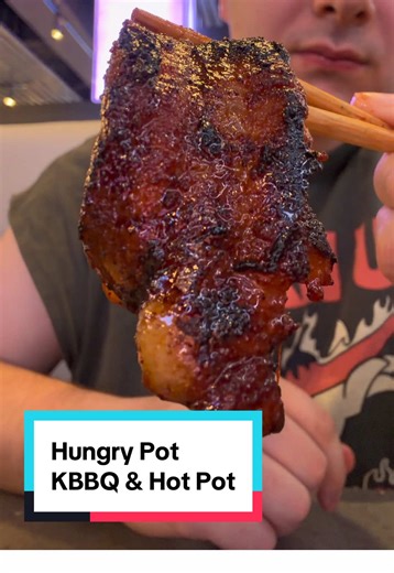 Hungry Pot KBBQ and Hot Pot 🍲🍖 #hotpot #koreanbbq #kbbq #korean #allyoucaneat @HungryPotkbbq&hotpot