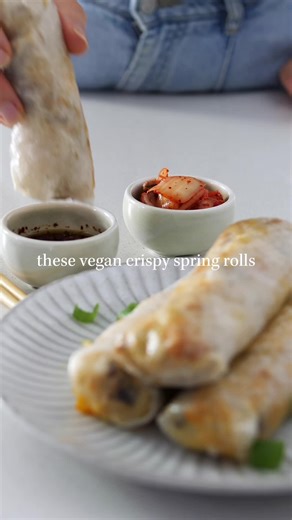 Delicious Vegan Crispy Spring Rolls Recipe