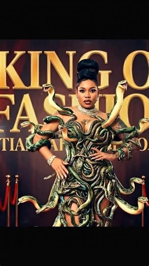 Tiannah Styling on Instagram: "One word for this snake dress by the KOF 😀 Tag your friends you see Rocking these Design @elegantebytiannahstyln we create everything and anything 🤣🤣🤣✌️"