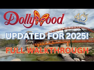 Dollywood 2025 Full Park Tour | Walkthrough Every Land & Experience the Park!