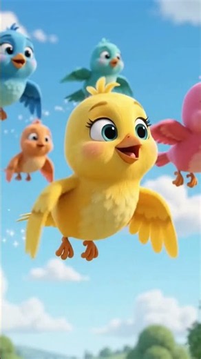 🐦 Flying Birds | Learn About Birds | Fun Kids Learning Video #Flying Birds #Fun Time Kids USA