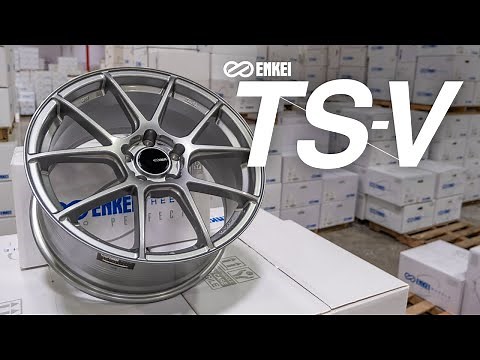 A quick look at the Enkei TS-V Tuning Series wheels