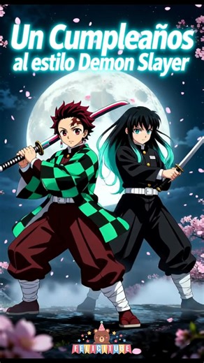 Invitación de Cumpleaños Demon Slayer Kimetsu no Yaiba 🎂 Tanjiro te invita a un Cumpleaños Especial ¡Sorprende a todos con esta invitación digital de cumpleaños inspirada en Demon Slayer (Kimetsu no Yaiba)! ✨ En este video encontrarás un diseño increíble con Tanjiro, Tokito y otros personajes del anime, perfecto para una fiesta temática llena de energía, aventura y diversión. Esta invitación digital es ideal para quienes aman el anime y quieren celebrar su cumpleaños con un estilo original, mod