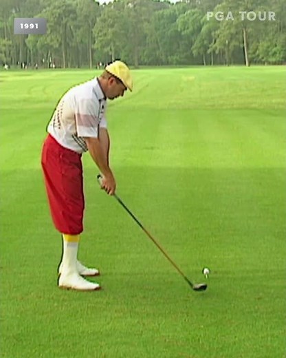 Payne Stewart, Classic Golf Swing