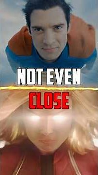 Superman VS Captain Marvel - Who Wins? #marvel #dccomics #superman #mcu