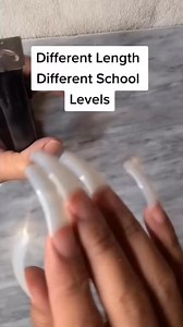 3.4M views · 6.2K reactions | Different Length for Different School Levels this Year! **Make sure to Follow, Like, and Share.**#nailtech #nail #selfcare #tutorial #fashion #tutorial #trendingnails #meme #cuticleoil #longnails #shortnails | Minh Thai | Facebook