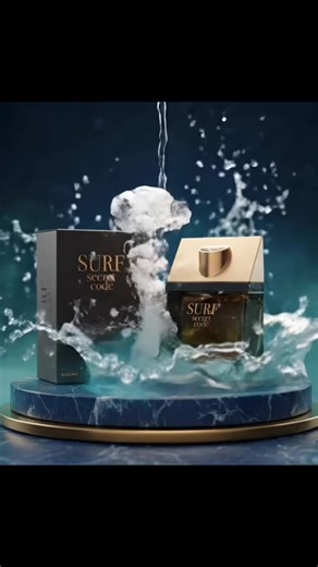 Surf Secret Code de Mirada es un perfume masculino oriental especiado con notas frescas y dulces, destacando una salida de manzana verde, mandarina verde y cardamomo, un corazón de azahar, nuez moscada y lavanda, y un fondo cálido de cuero, haba tonka y ámbar, creando un aroma similar a Armani Code Profumo. #miradaperfumes #surfsecretcode #PerfumeElegante #Perfumeusa #PerfumesArabes