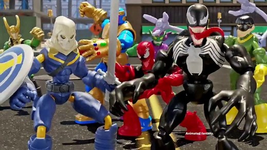 Marvel Spider-Man & Avengers Bend and Flex Figures TV Spot, 'Flex Your Ride'
