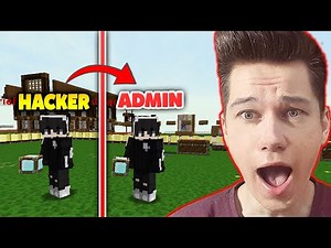 HACKER GLITCH macht IHN ZUM MINECRAFT ADMIN?! 😨 (verboten)