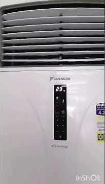Daikin inverter Floor standing air conditioner #ac #airconditioning #remotecontrol