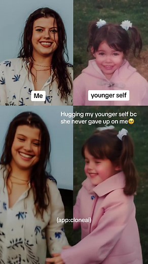 Embracing My Younger Self: A Heartfelt AI Hug