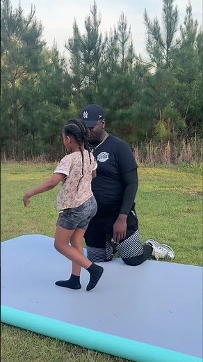 Learning a back walkover 🤸‍♀️🔥