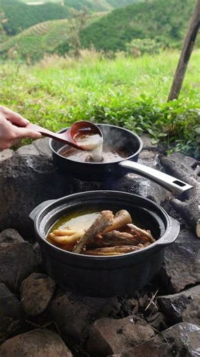 Delicious grilled deboned mountain chicken