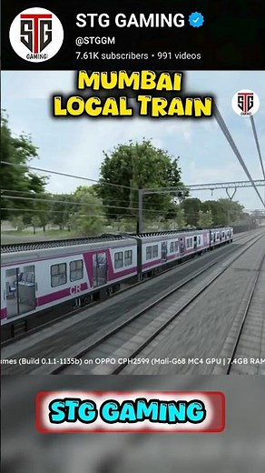 MUMBAI LOCAL TRAIN 😊 | RG Train - Tech Demo | Trainz Simulator Gameplay | Train Games | Train Gadi
