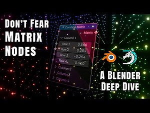 Matrix Nodes Demystified: Understanding Blender's Transformation Nodes