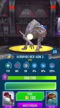 Unlocking the Scorpius rex Gen 2