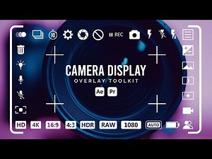 Camera Display Overlay Toolkit - After Effects Tutorial