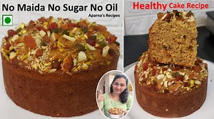 550K views · 2.1K reactions | Eggless Oats Jaggery Cake - No Maida No Sugar No Oil  | Aparna's Recipes | Facebook