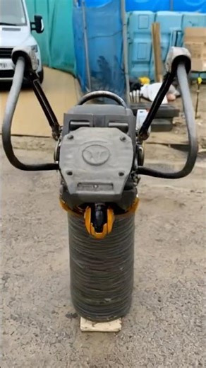 Old Trench Whacker Autobot🦿Jumping Jack Transformation #construction #cooltools #autobot