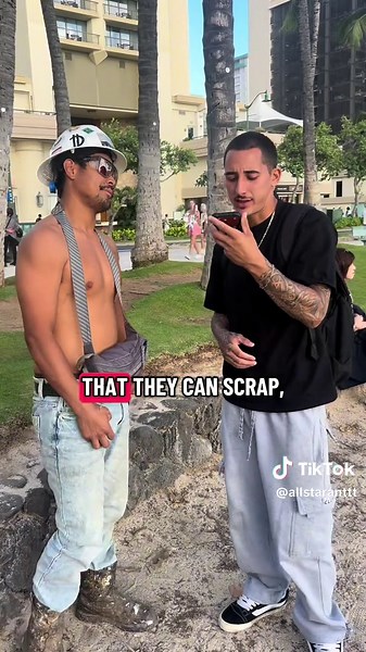 what part of the island THINKS they can scrap but really can’t?? #hawaii #trending #hawaiitiktok #waikiki #oahu