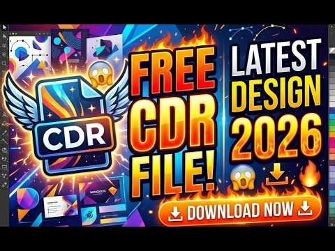 latest banner design 2026 free cdr download
