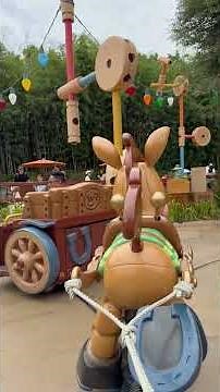 Woody’s Round Up in Toy Story Land #shorts