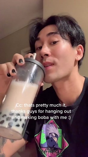 There’s no boba places by me so I decided to make some myself #fyp