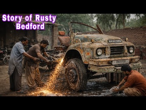 Old Bedford Truck Completely Destroyed | Incredible Restoration by Expert Mechanic