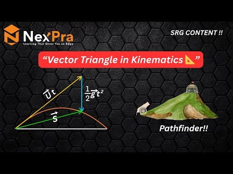 “Vector Triangle in Kinematics | Must-Know JEE Physics Trick”
