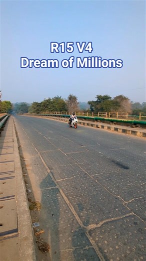 Yamaha R15 V4 Ride | R15 V4 Stock Exhaust Sound | #shortsfeed #shorts #short #r15v4 #yamahar15 #bike