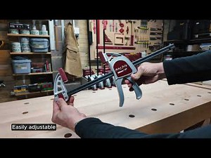 Robert Sorby Select Heavy-Duty One-Handed Bar Clamps