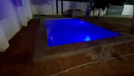 Blue LED pool lights , We Have Made It Easy For Our Valueable Clients & Loved Ones To Swim @ Night #zambiantiktok🇿🇲 #zambiantiktok🇿🇲 #kitwezambia❤🇿🇲 #ndola #lusakazambia🇿🇲