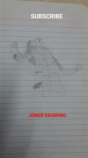 How I Draw The Joker So Perfectly #shorts #drawing #tutorial