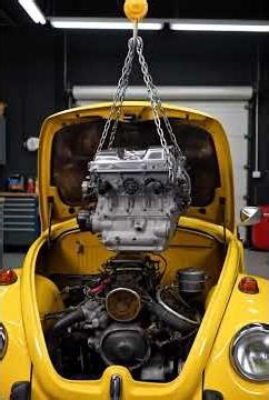 1995 Volkswagen Beetle Engine Swap 🔥 Full Transformation xxx