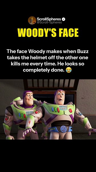 The Face Woody Makes In Toy Story 2 (1999) Kills Me Every Time 😭