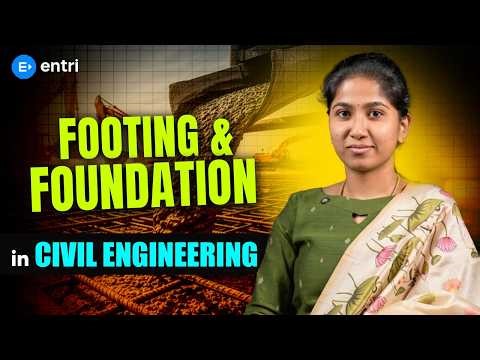 Footing vs Foundation Explained | Civil Engineering Basics for Beginners (Tamil)