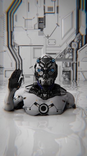 VAPORAMA 夢想 | 𝐷𝐼𝐺𝐼𝑇𝐴𝐿 𝐵𝐴𝑇𝐻 🏝 . . . #scifi #scifiart #sciencefiction #cyberpunk #cyberart #cyborg #futuristic #future #robot #robotics #art #3d #3dart... | Instagram