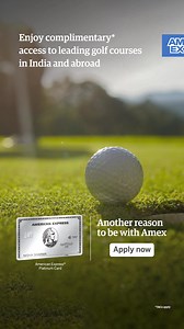 The American Express® Platinum Card comes with unrivalled travel and lifestyle benefits. Unlock exclusive benefits like airport lounge access globally, complimentary elite tier membership of leading hotels, accelerated rewards on luxury and travel spends, and more. Apply Now | American Express