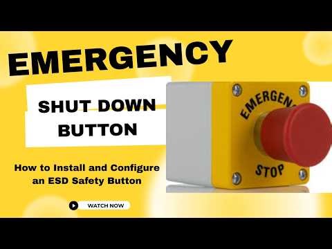 How to Install and Configure an ESD Safety Button