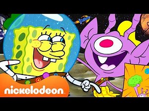 SpongeBob's OUT OF THIS WORLD Adventures 👽🚀 | SpongeBob SquarePants | Nickelodeon UK
