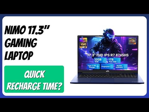 REVIEW (2025): NIMO 17.3" Gaming Laptop. Features.