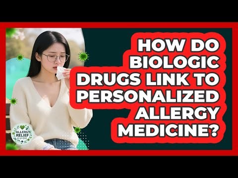 How Do Biologic Drugs Link To Personalized Allergy Medicine? - Allergy Relief Guide
