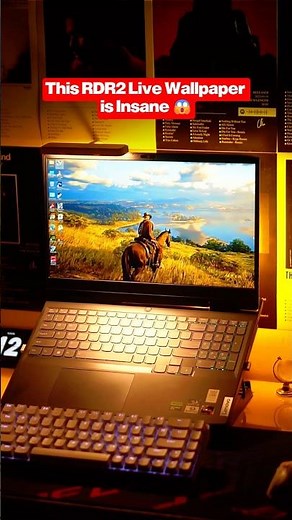 This RDR2 Live wallpaper is Insane 😱🔥 #rdr2 #livewallpaper #shorts #trending #edit #gaming