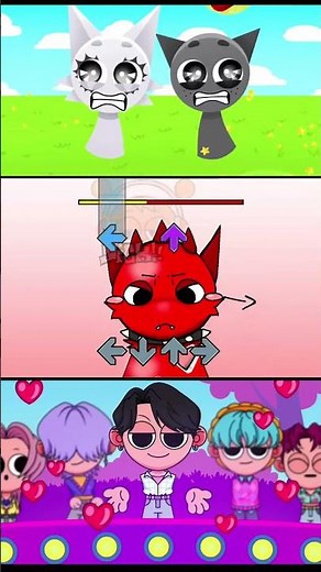 FNF My Heart Beats like a Drum With Sprunki Cover - FNF Gf Mod