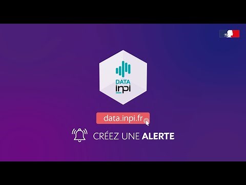 DATA INPI - Créez une alerte
